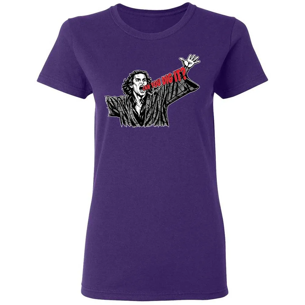 Women's T-Shirt - 4F8N83F9 - Purple - 10