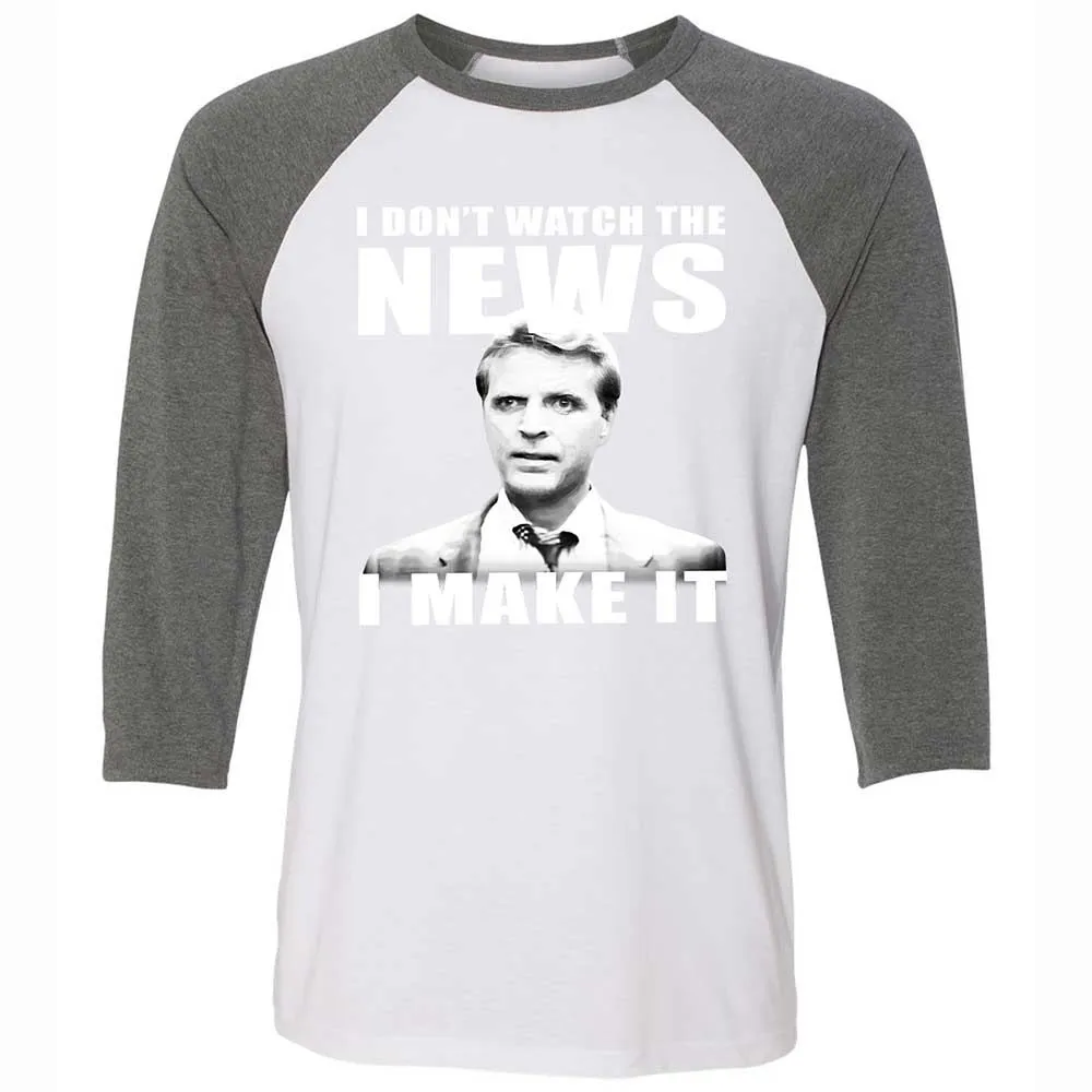 Unisex 3/4 Baseball Tee - FWZNXGWX - White/Deep Heather - 11