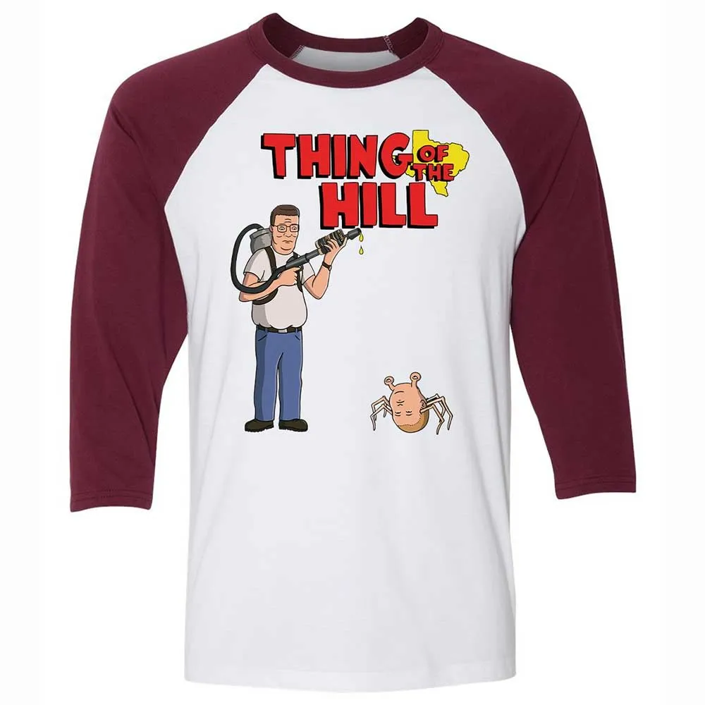 Thing of the Hill - White/Maroon - 7