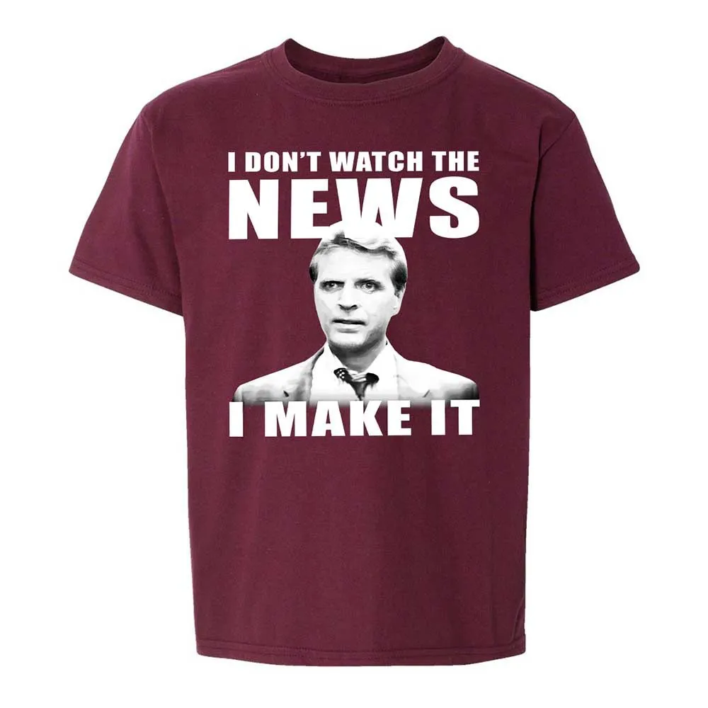 Kids T-Shirt - VTYGSLFZ - Maroon - 14