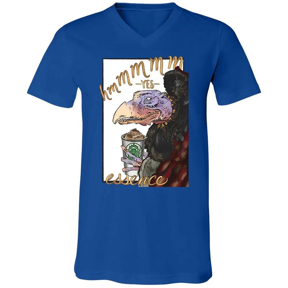 Unisex V-Neck T-Shirt - PFGXW8Z6 - True Royal - 3