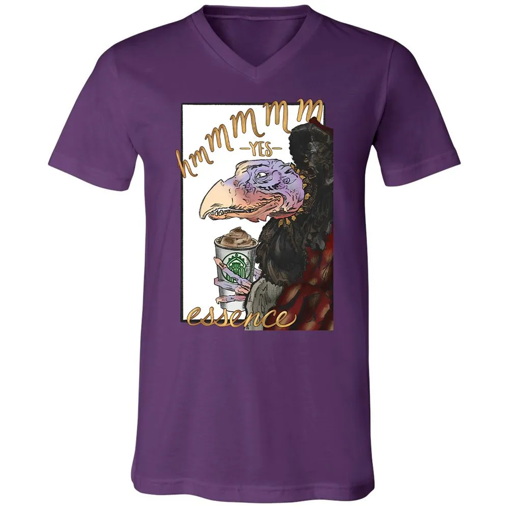 Unisex V-Neck T-Shirt - PFGXW8Z6 - Team Purple - 10