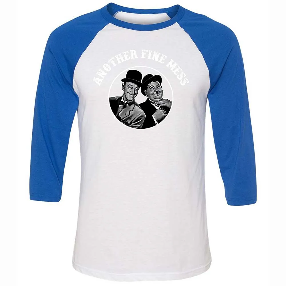 Unisex 3/4 Baseball Tee - WP5RG2AV - White/True Royal - 10