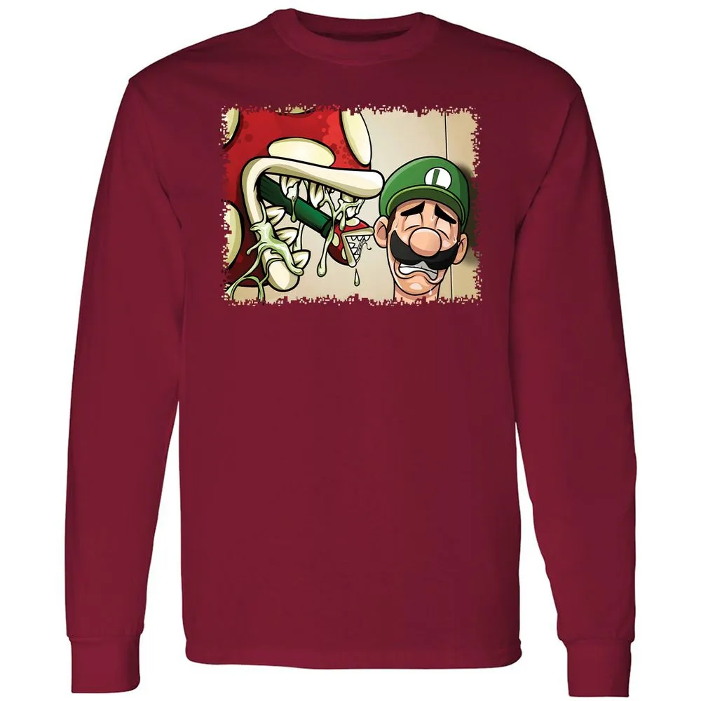 Long Sleeve T-Shirt - 9Y5NWXFU - Cardinal Red - 7