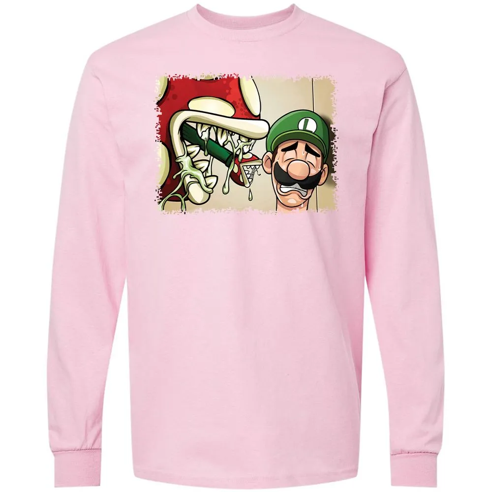 Long Sleeve T-Shirt - 9Y5NWXFU - Light Pink - 16