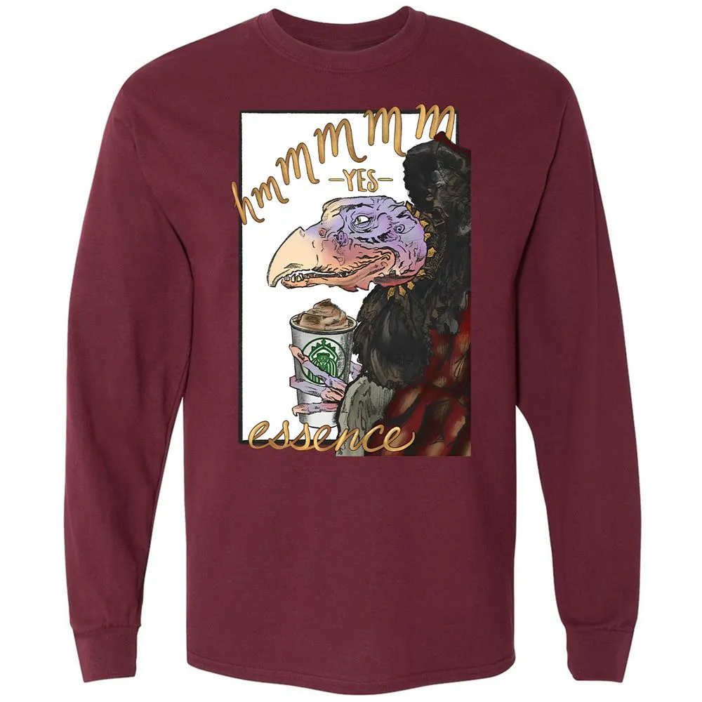 Long Sleeve T-Shirt - 8229AT82 - Maroon - 16