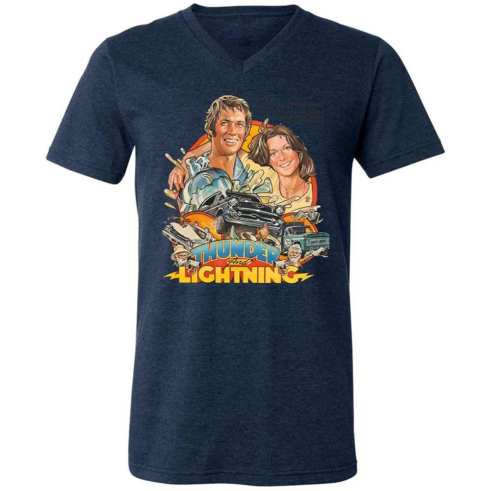 Thunder and Lightning - Heather Navy - 13
