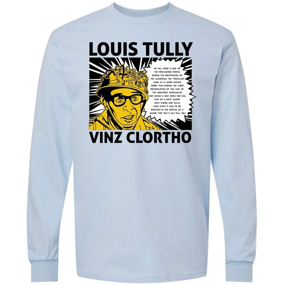 Long Sleeve T-Shirt - VQBVL2X6 - Light Blue - 4
