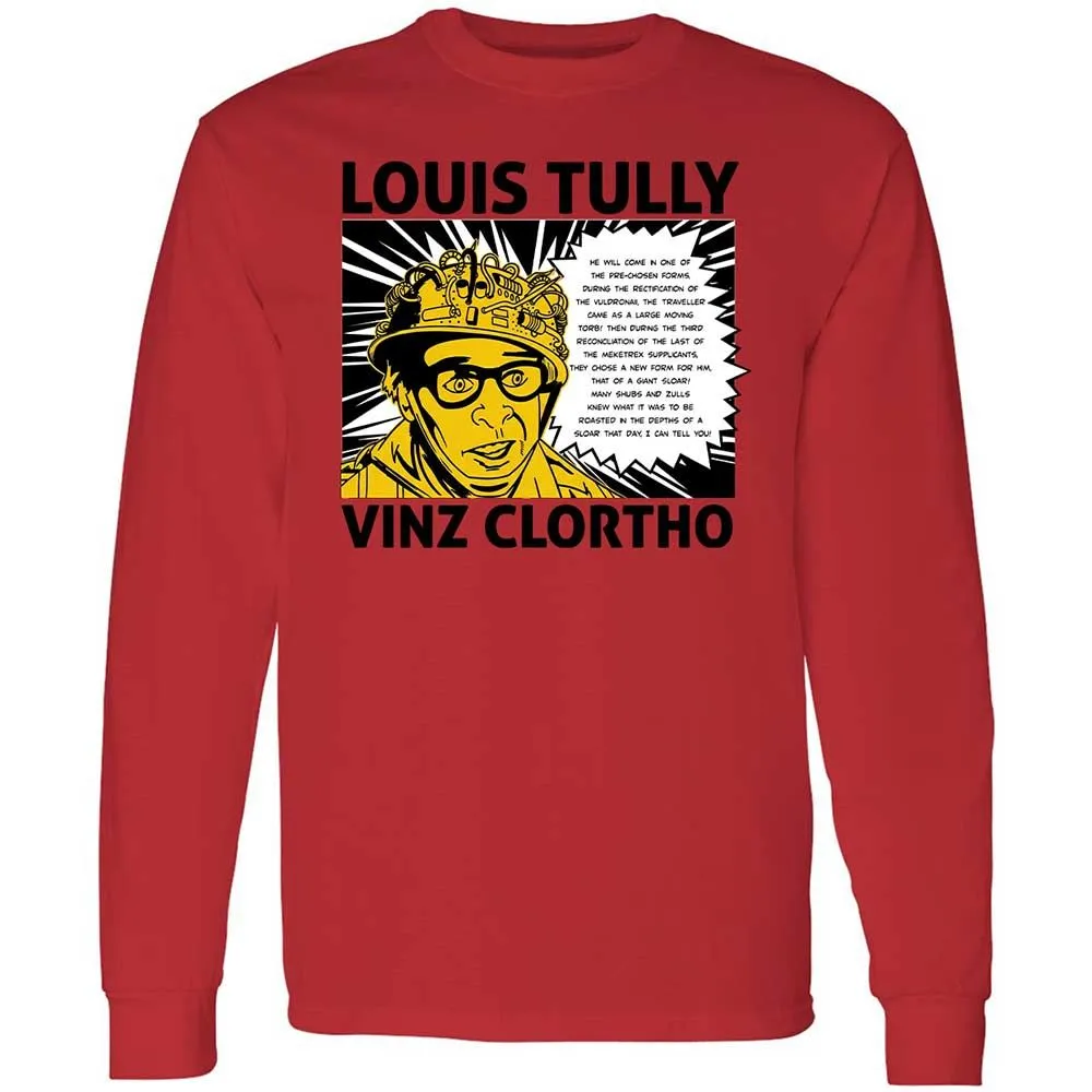 Long Sleeve T-Shirt - VQBVL2X6 - Red - 8