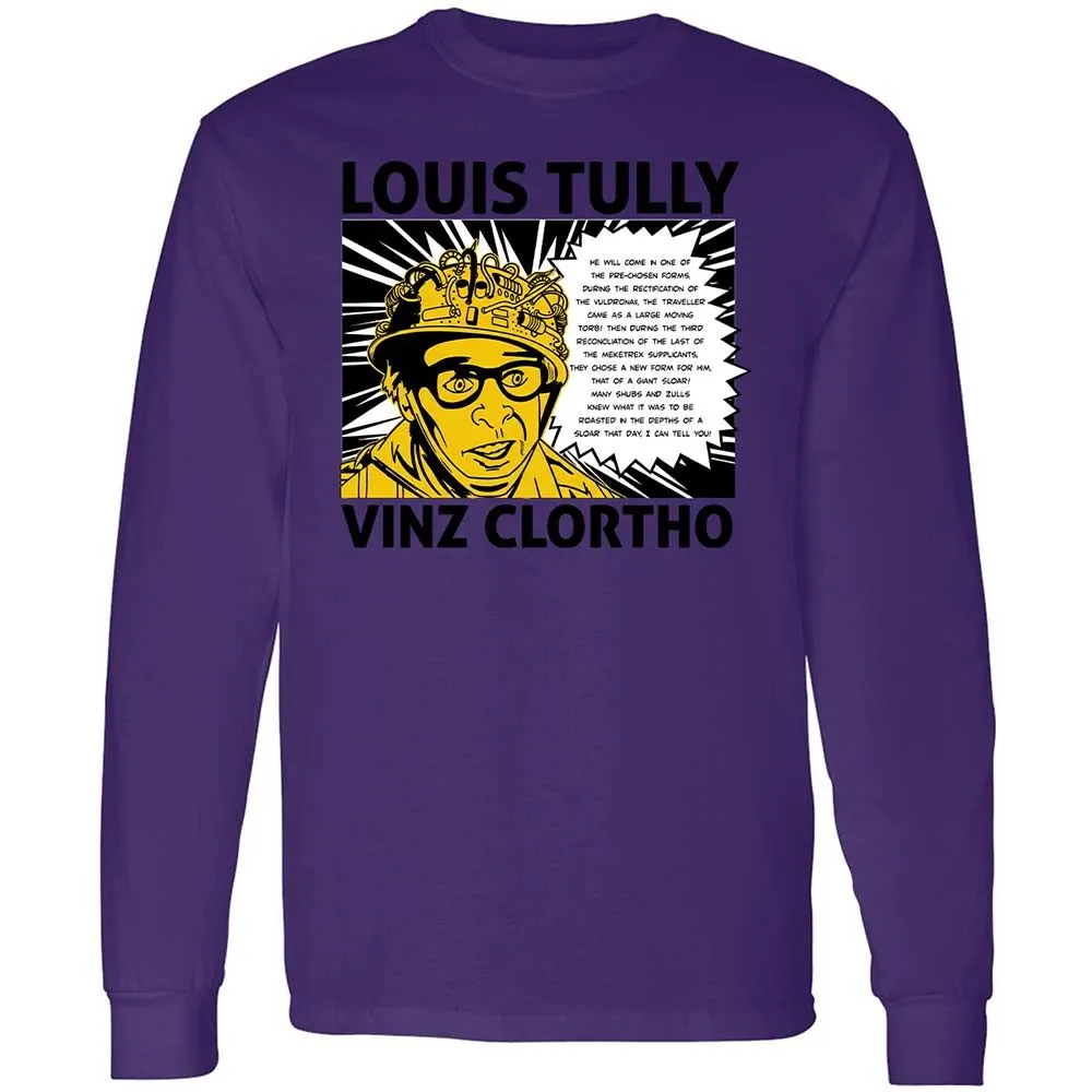 Long Sleeve T-Shirt - VQBVL2X6 - Purple - 9