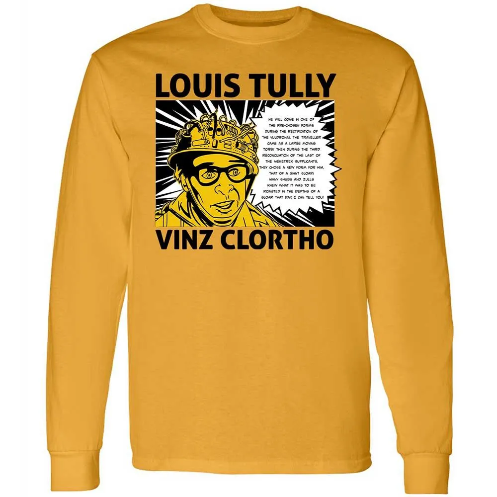 Long Sleeve T-Shirt - VQBVL2X6 - Gold - 10