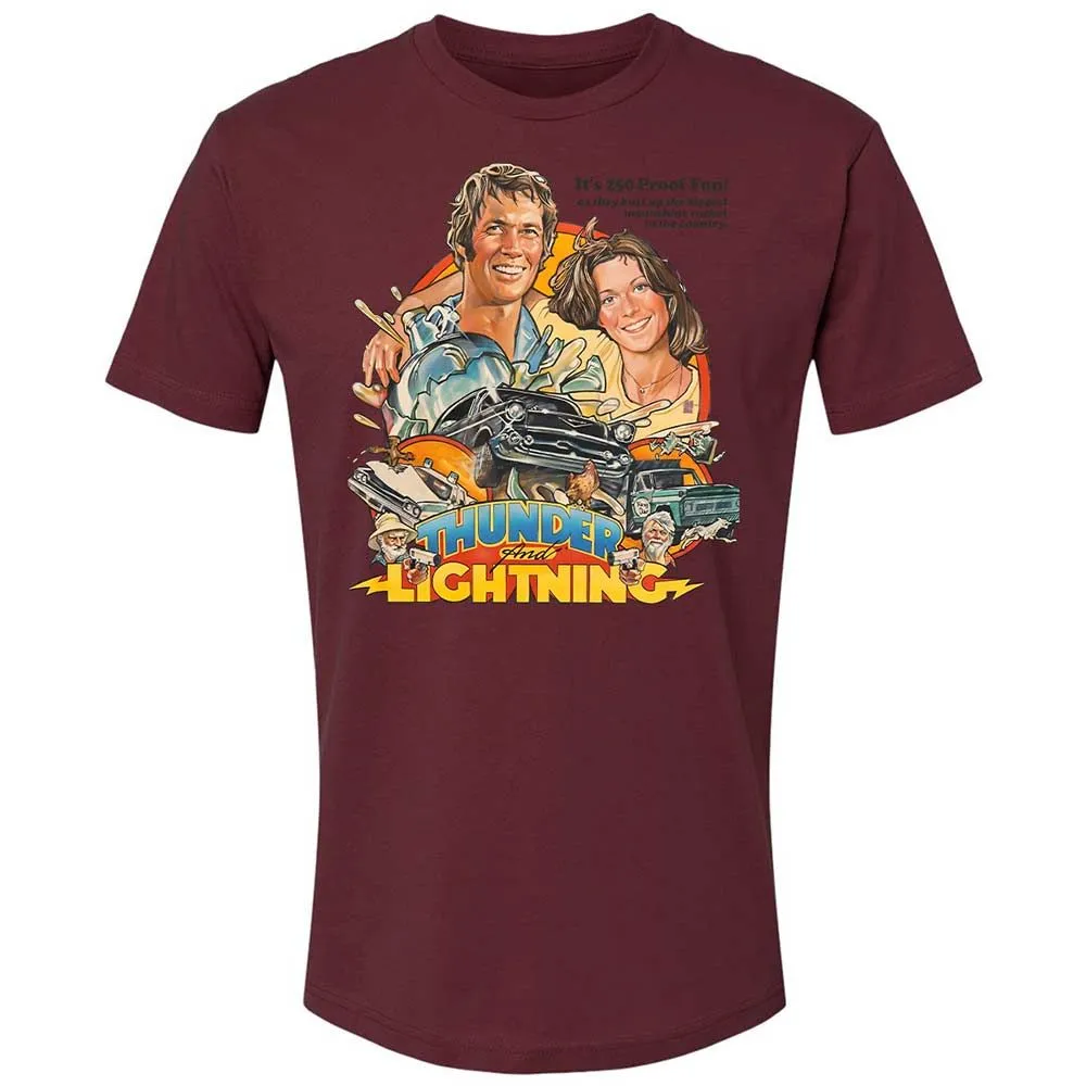 Thunder and Lightning - Maroon - 19