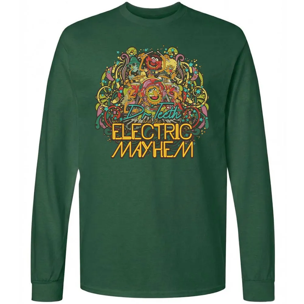 Long Sleeve T-Shirt - TXBY1LZ6 - Forest Green - 4