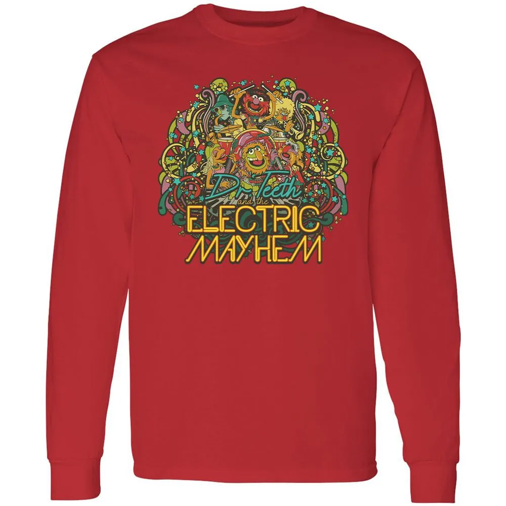 Long Sleeve T-Shirt - TXBY1LZ6 - Red - 11