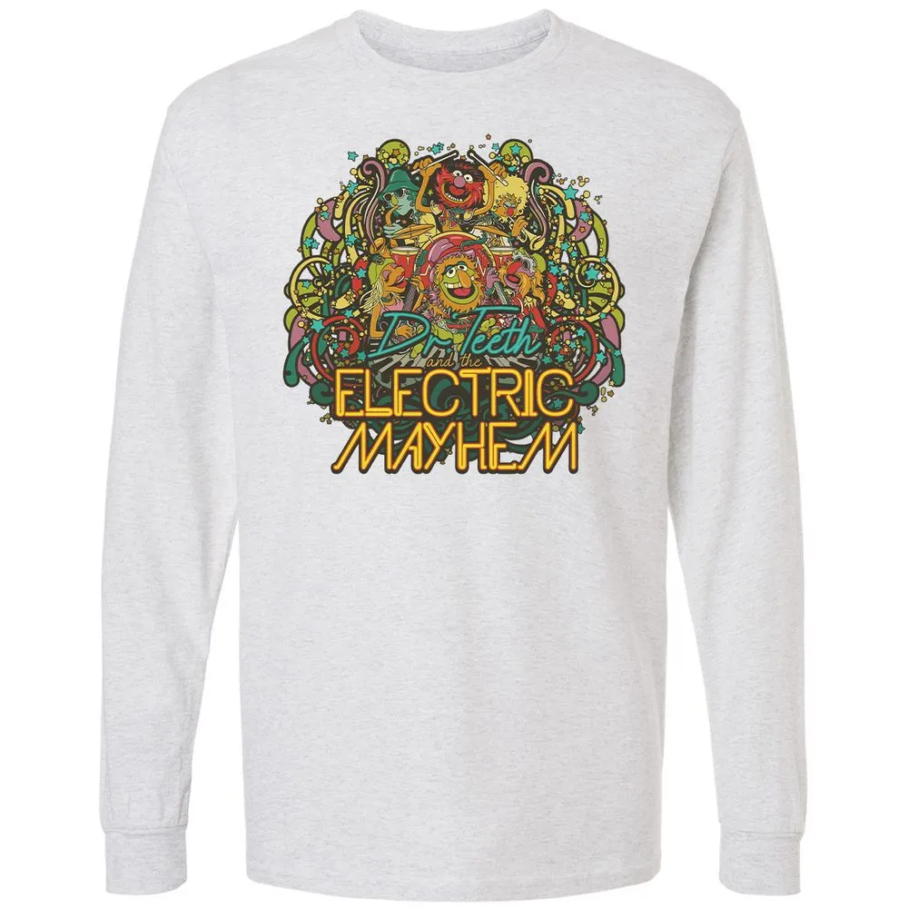 Long Sleeve T-Shirt - TXBY1LZ6 - Ash - 14
