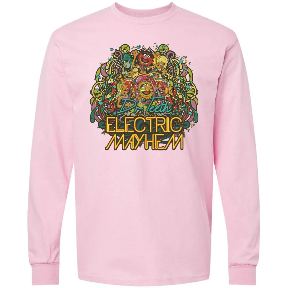 Long Sleeve T-Shirt - TXBY1LZ6 - Light Pink - 16