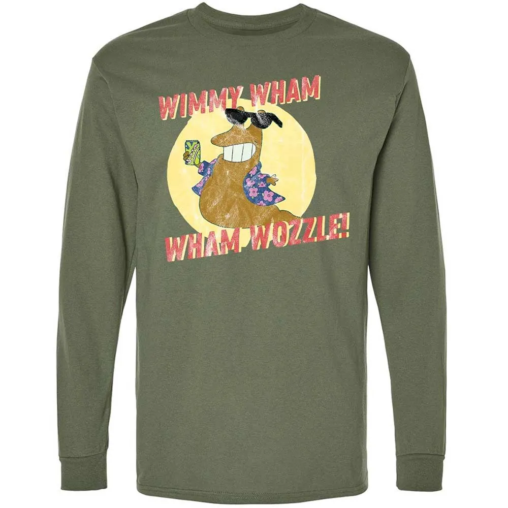 Long Sleeve T-Shirt - 9VL8UGUQ - Military Green - 19