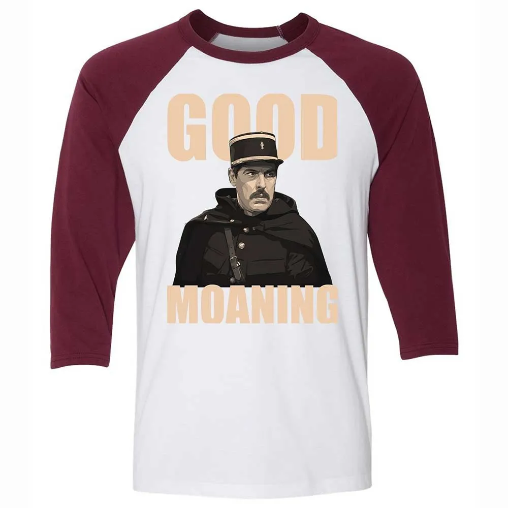 Unisex 3/4 Baseball Tee - HYRCY1PV - White/Maroon - 7