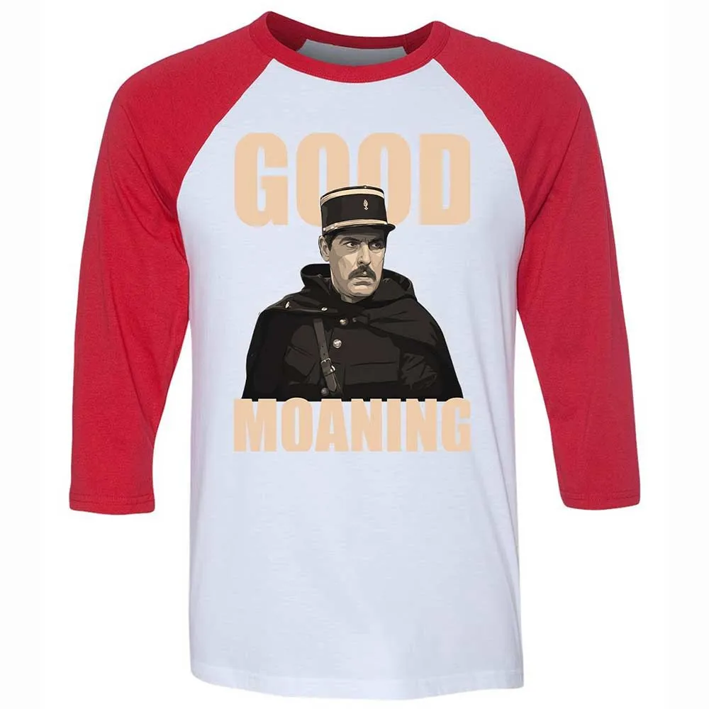 Unisex 3/4 Baseball Tee - HYRCY1PV - White/Red - 9