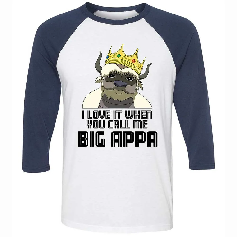 Call me Big Poppa - White/Navy - 8