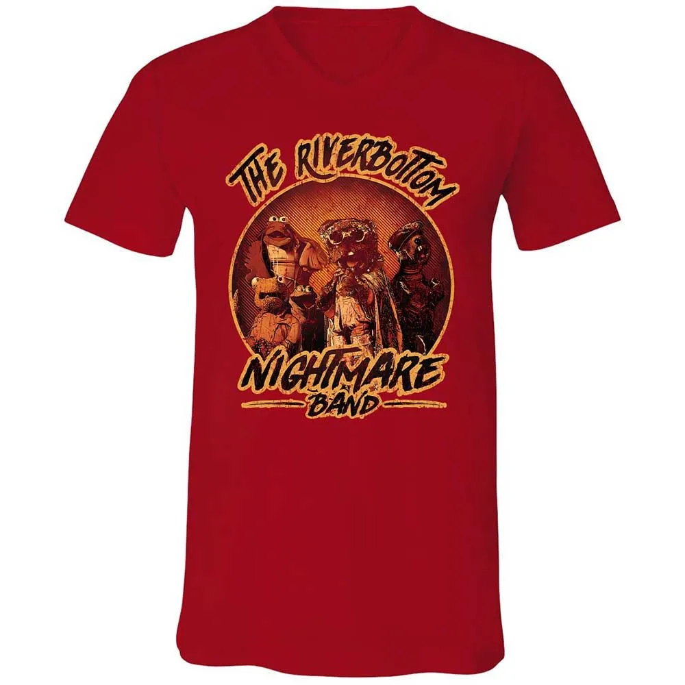 Unisex V-Neck T-Shirt - N1A7DWSR - Red - 6