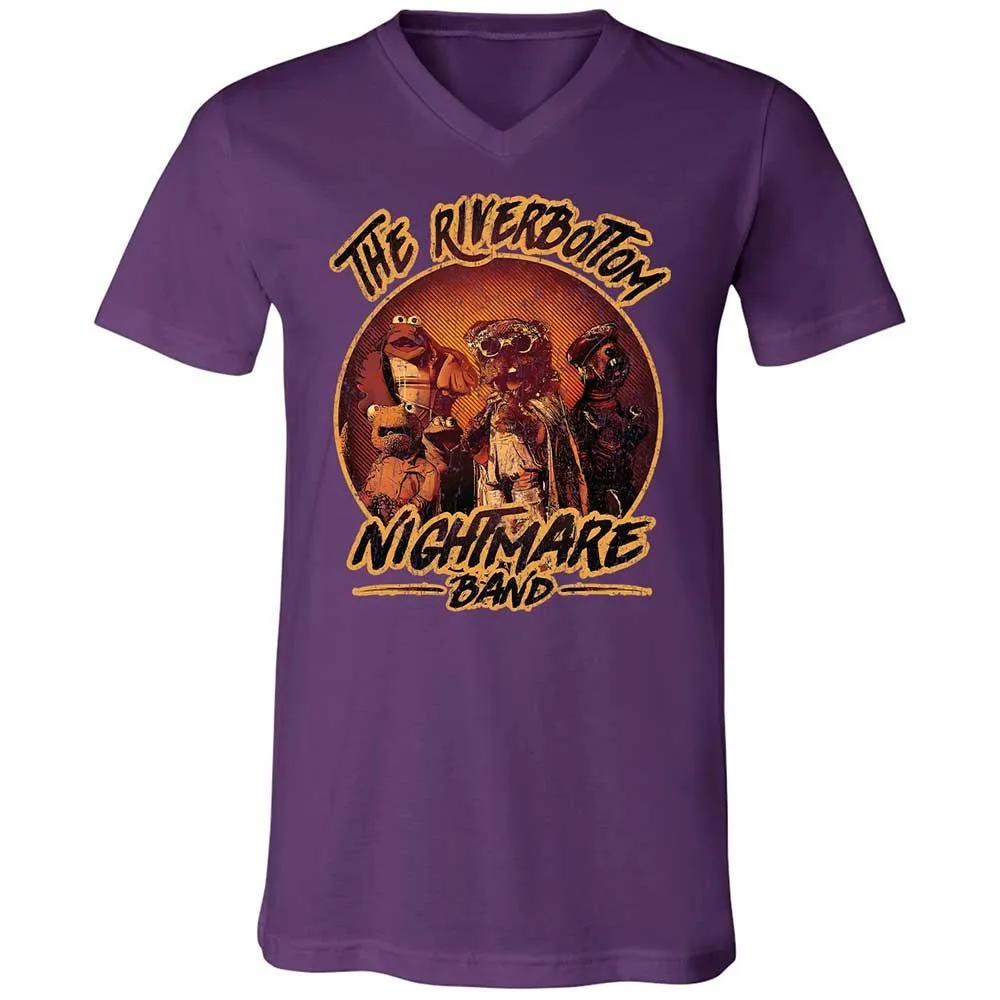 Unisex V-Neck T-Shirt - N1A7DWSR - Team Purple - 10