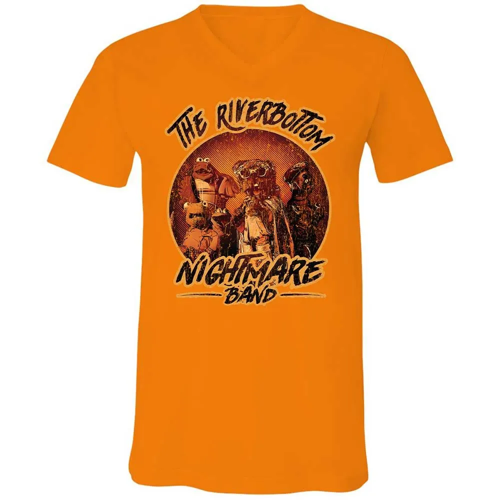 Unisex V-Neck T-Shirt - N1A7DWSR - Orange - 12