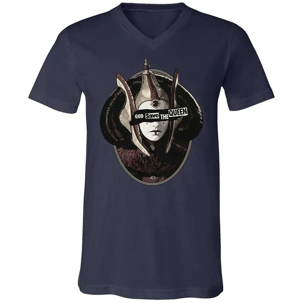 Unisex V-Neck T-Shirt - 2SYB9ULB - Navy - 2