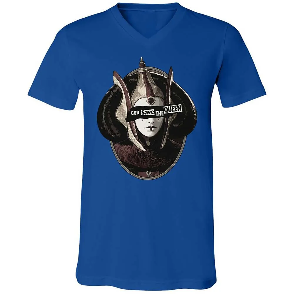 Unisex V-Neck T-Shirt - 2SYB9ULB - True Royal - 4