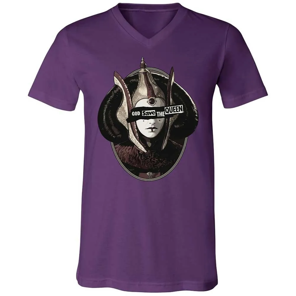 Unisex V-Neck T-Shirt - 2SYB9ULB - Team Purple - 10