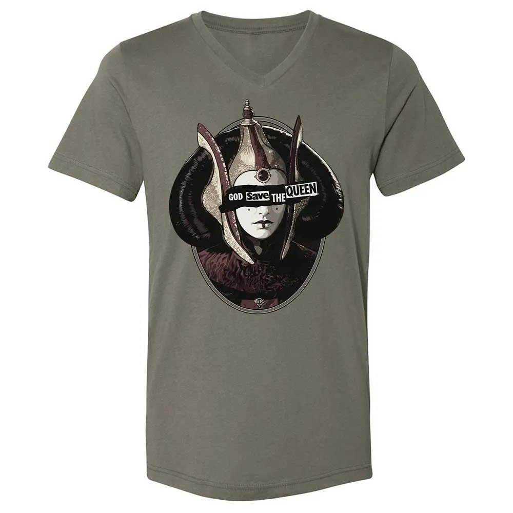 Unisex V-Neck T-Shirt - 2SYB9ULB - Military Green - 11