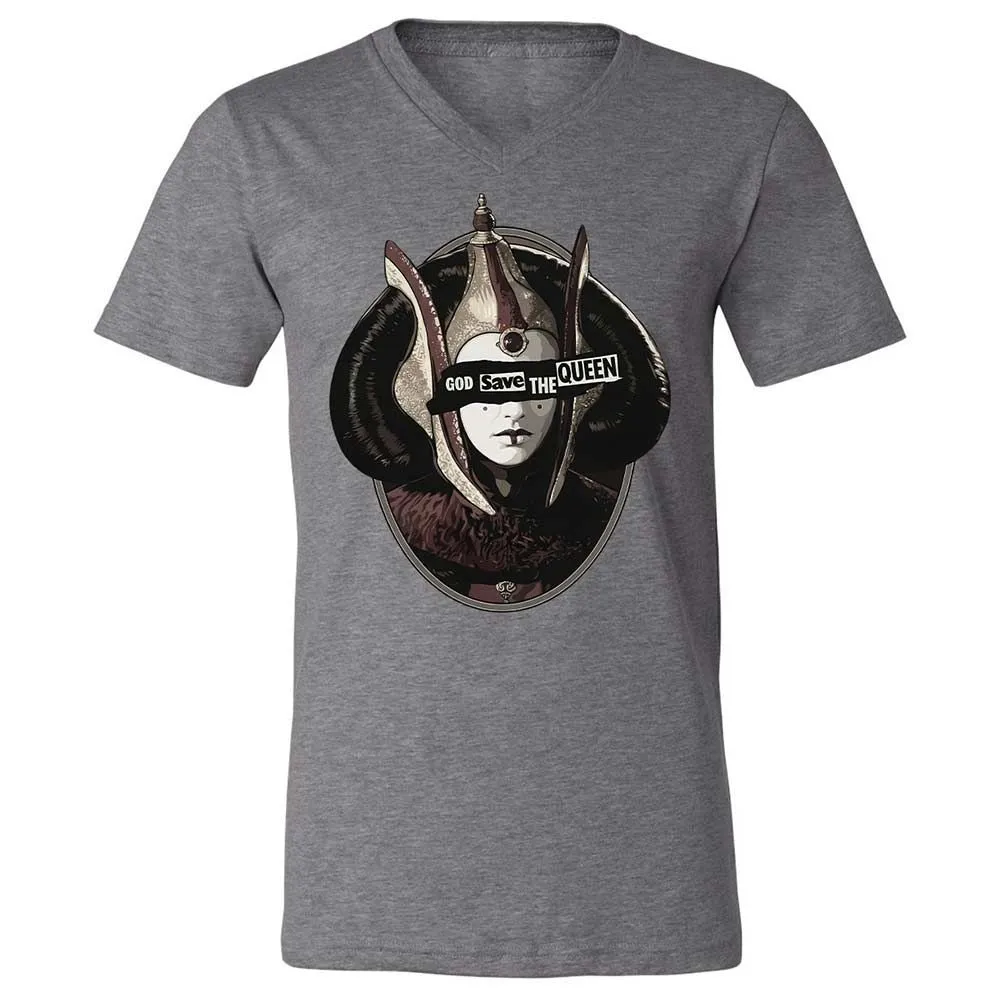 Unisex V-Neck T-Shirt - 2SYB9ULB - Deep Heather - 14