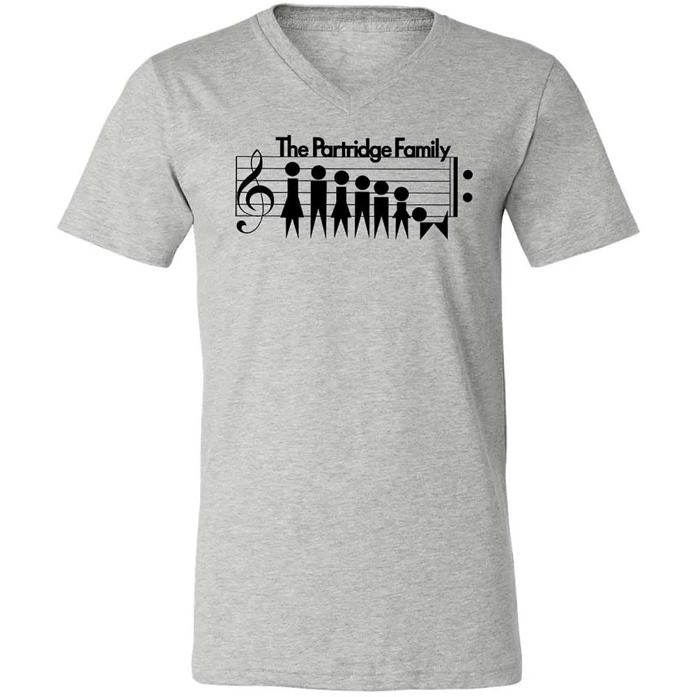 Unisex V-Neck T-Shirt - H9YLNGF9 - Athletic Heather - 2