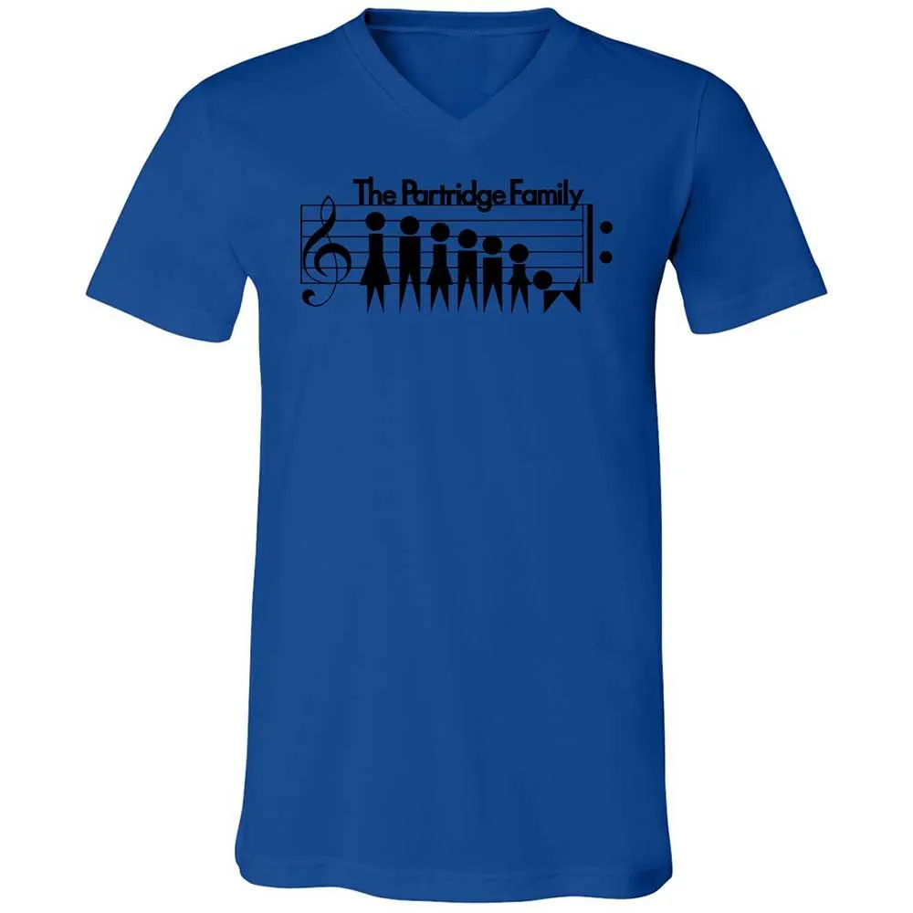 Unisex V-Neck T-Shirt - H9YLNGF9 - True Royal - 3