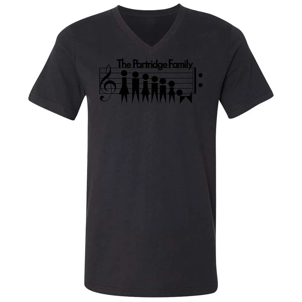 Unisex V-Neck T-Shirt - H9YLNGF9 - Black - 11