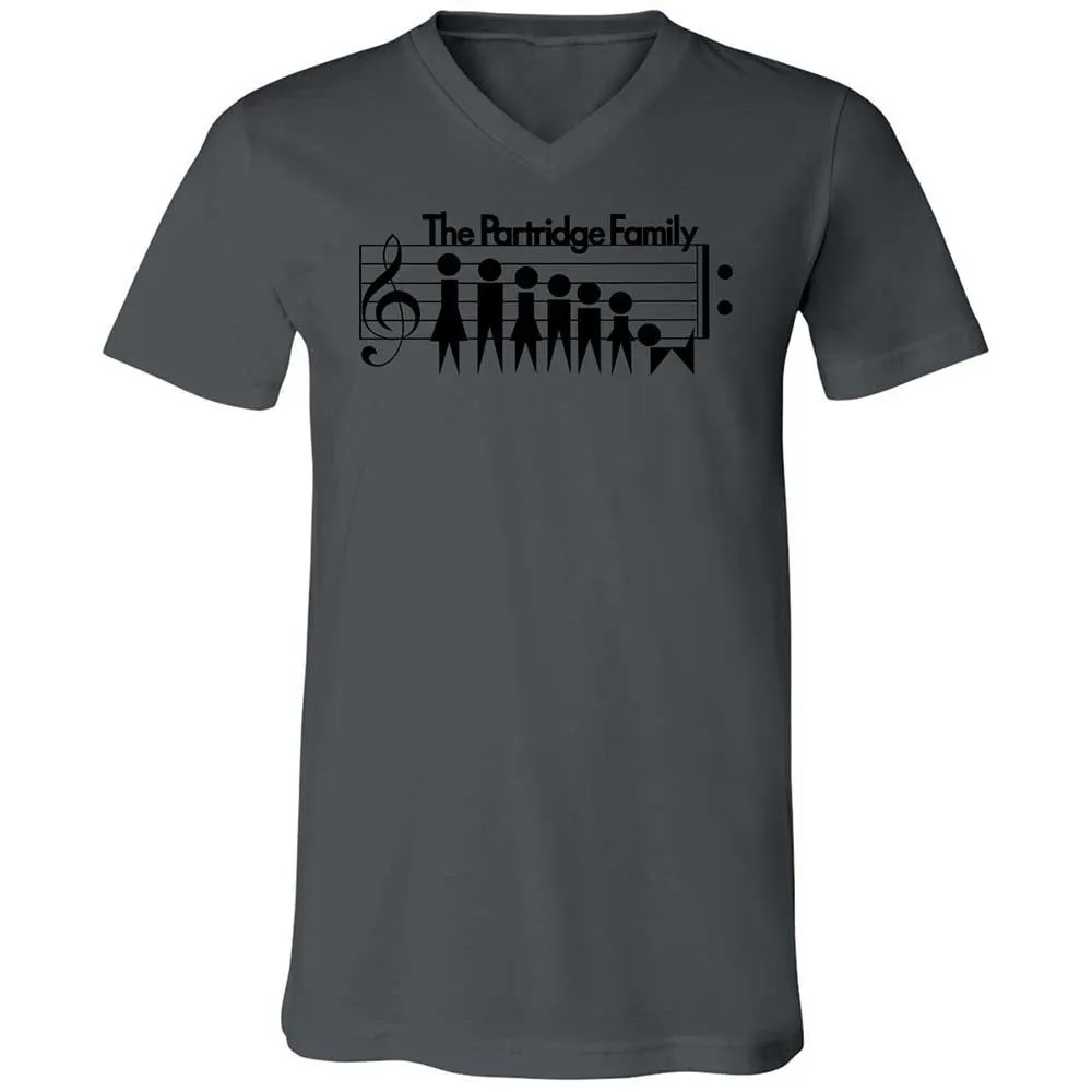 Unisex V-Neck T-Shirt - H9YLNGF9 - Asphalt - 16