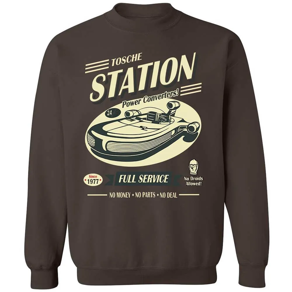 Classic Unisex Sweatshirt - L1VZXPQD - Dark Chocolate - 4