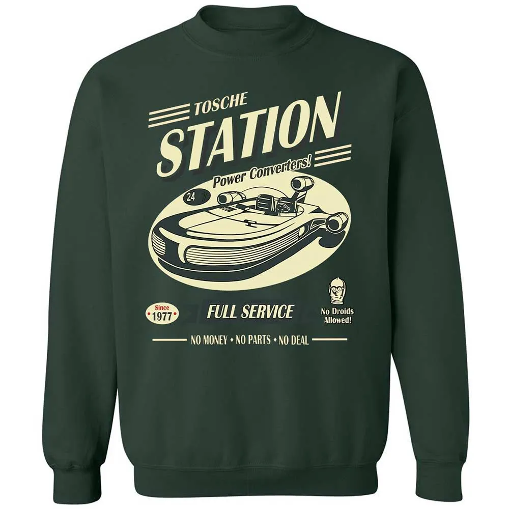 Classic Unisex Sweatshirt - L1VZXPQD - Forest Green - 5