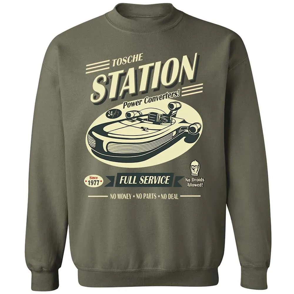 Classic Unisex Sweatshirt - L1VZXPQD - Military Green - 9