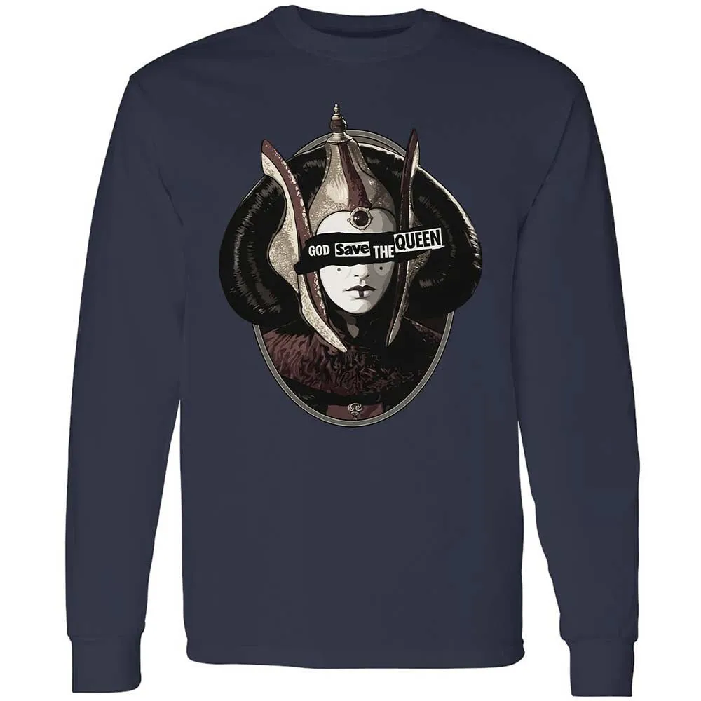 Long Sleeve T-Shirt - 4L4ZBKTF - Navy - 2