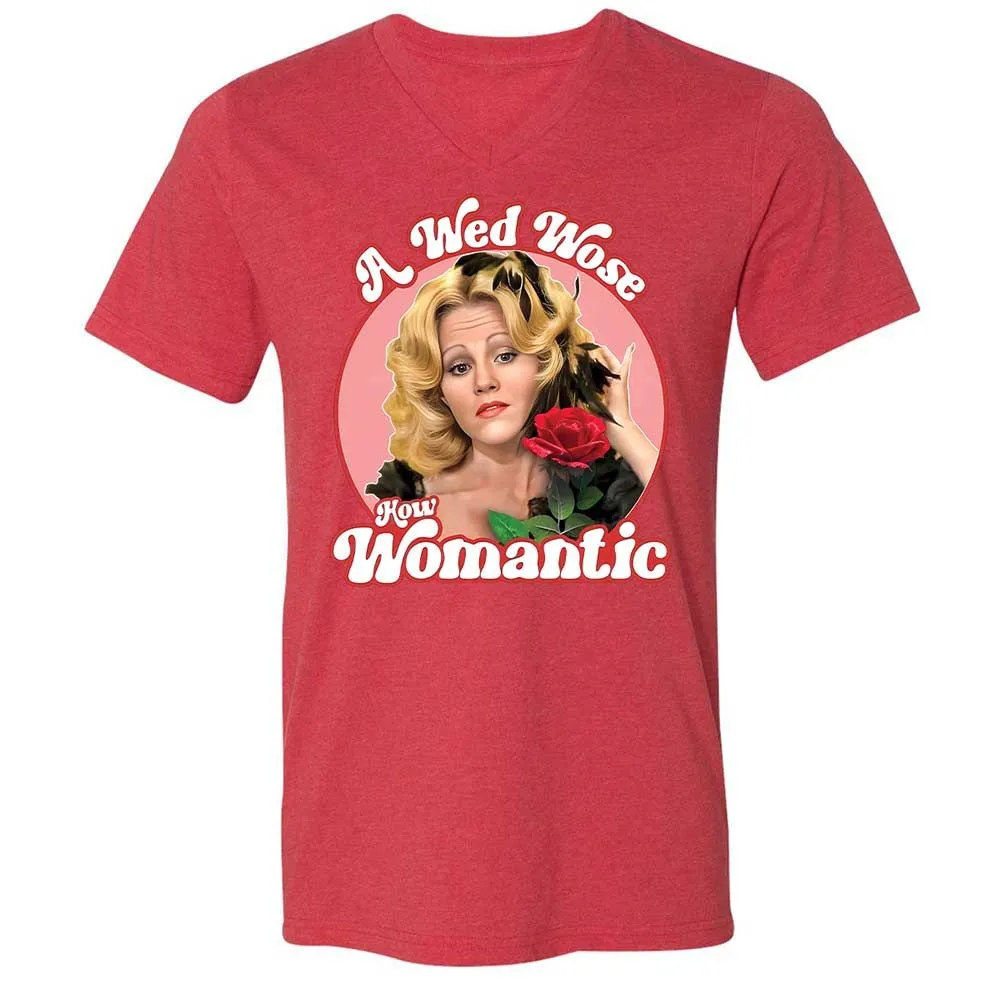 Unisex V-Neck T-Shirt - G4YD5EPZ - Heather Red - 6