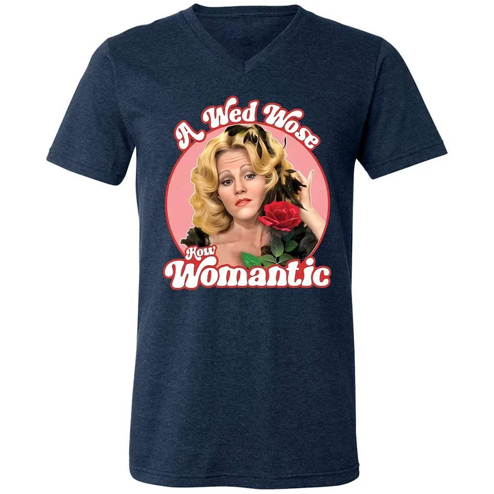 Unisex V-Neck T-Shirt - G4YD5EPZ - Heather Navy - 13
