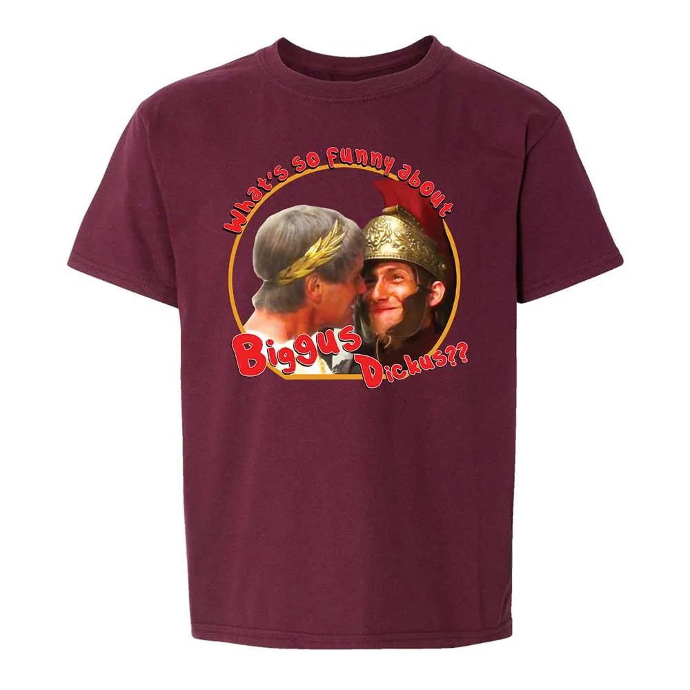 Kids T-Shirt - 4AZU8BCE - Maroon - 14