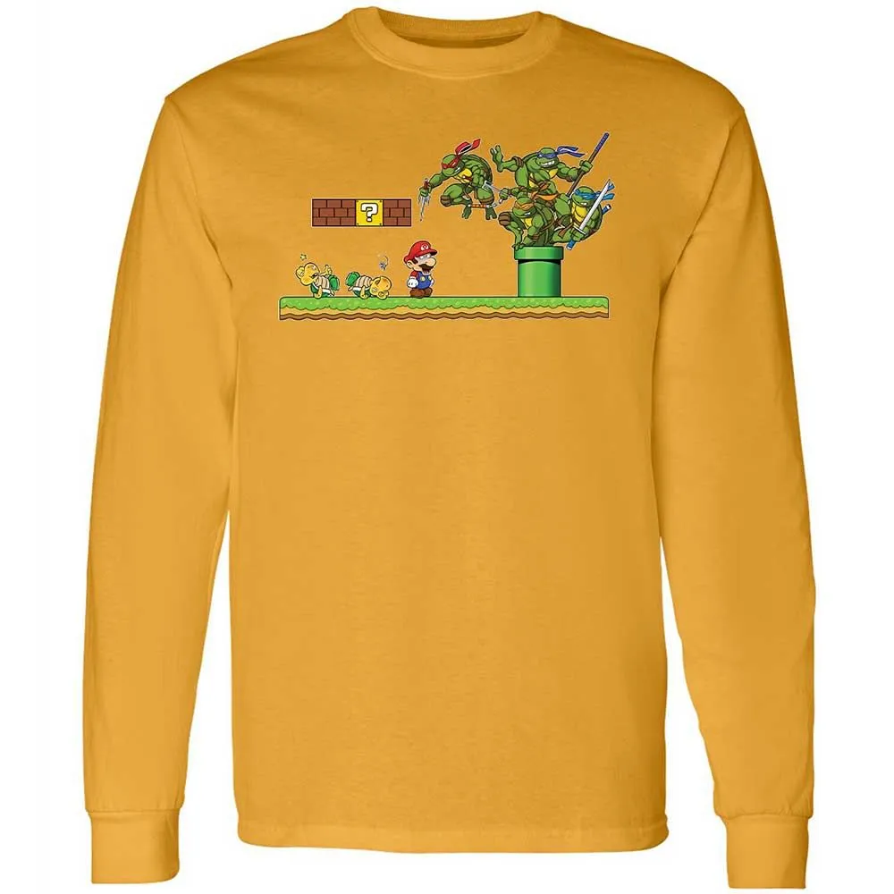 Long Sleeve T-Shirt - X5VAE6G2 - Gold - 13