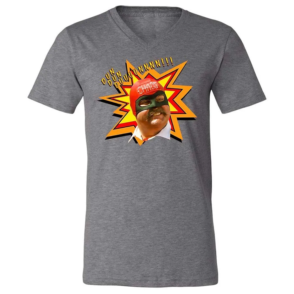 Unisex V-Neck T-Shirt - FBKNZG2W - Deep Heather - 9