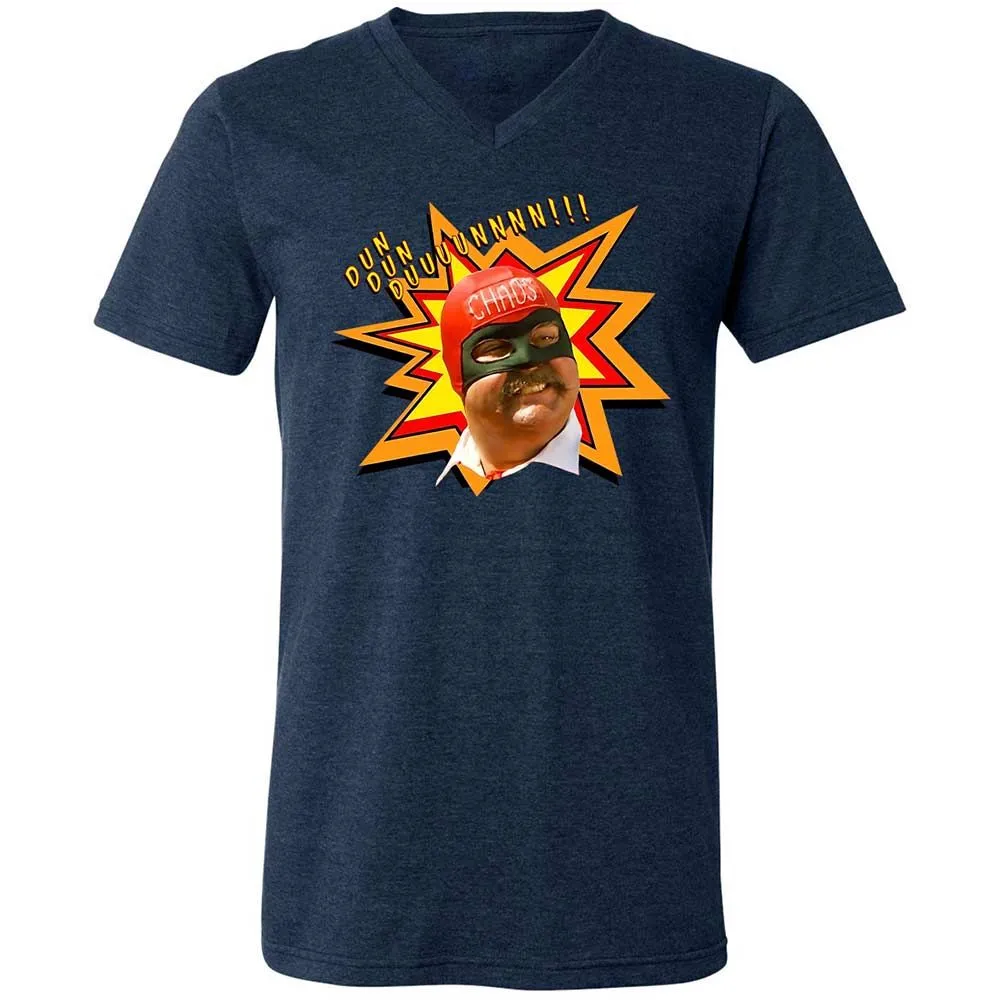 Unisex V-Neck T-Shirt - FBKNZG2W - Heather Navy - 13