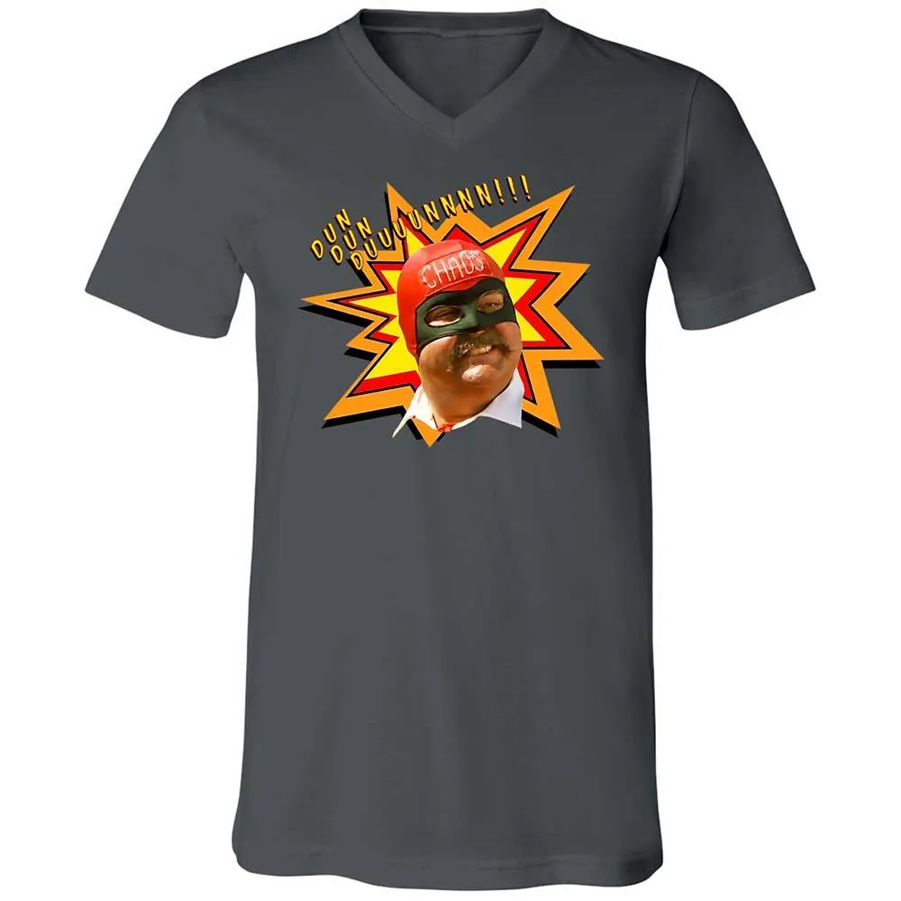 Unisex V-Neck T-Shirt - FBKNZG2W - Asphalt - 16