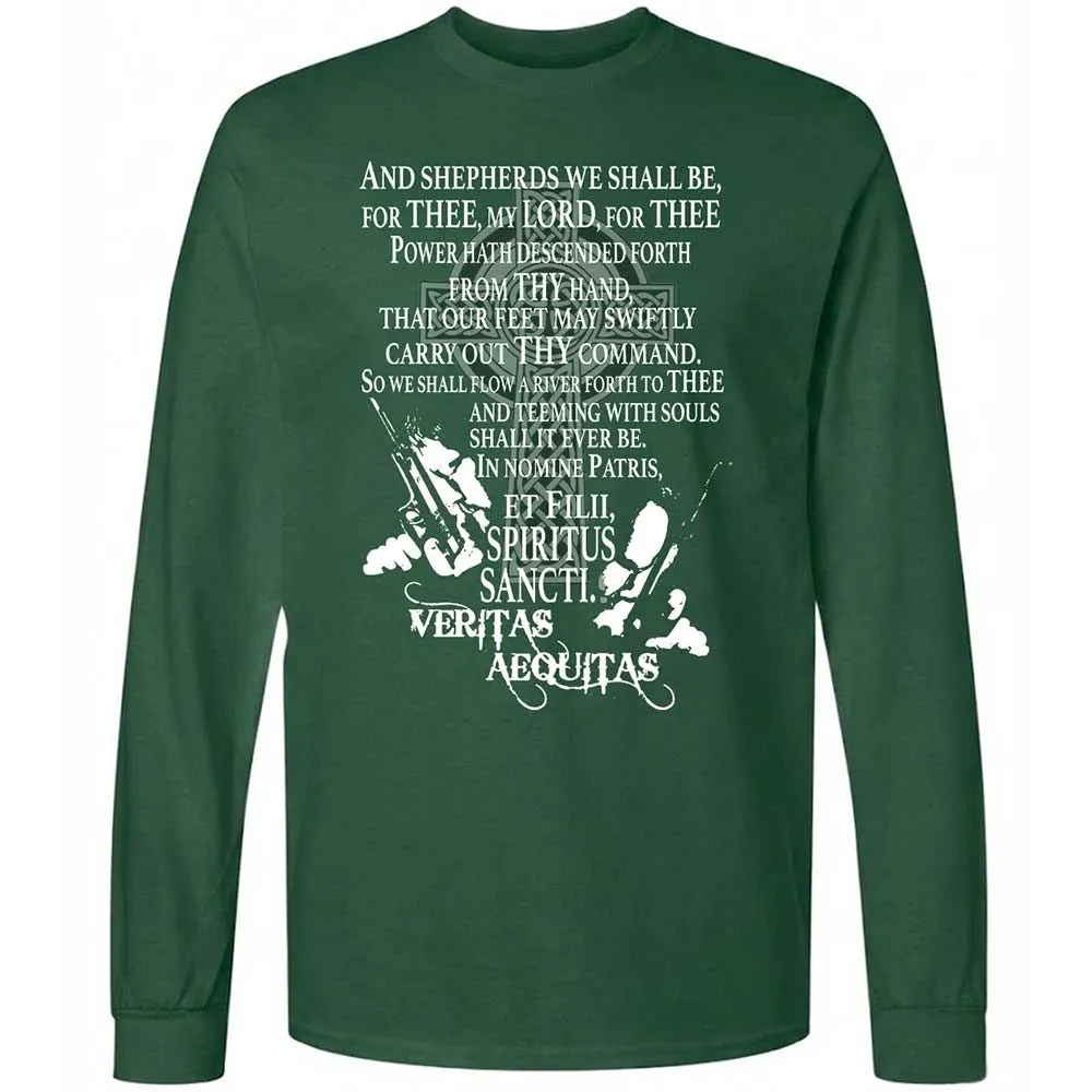 Long Sleeve T-Shirt - DWQAE7JU - Forest Green - 4