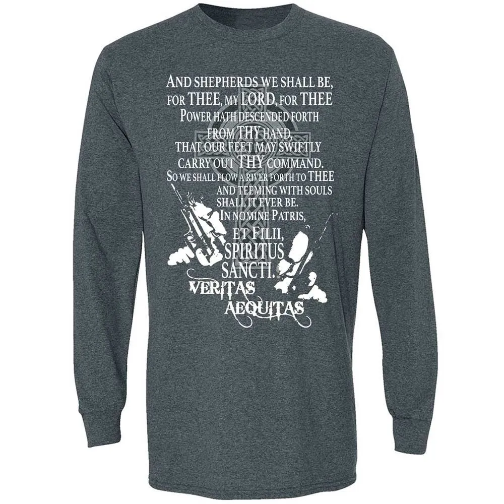 Long Sleeve T-Shirt - DWQAE7JU - Dark Heather - 5