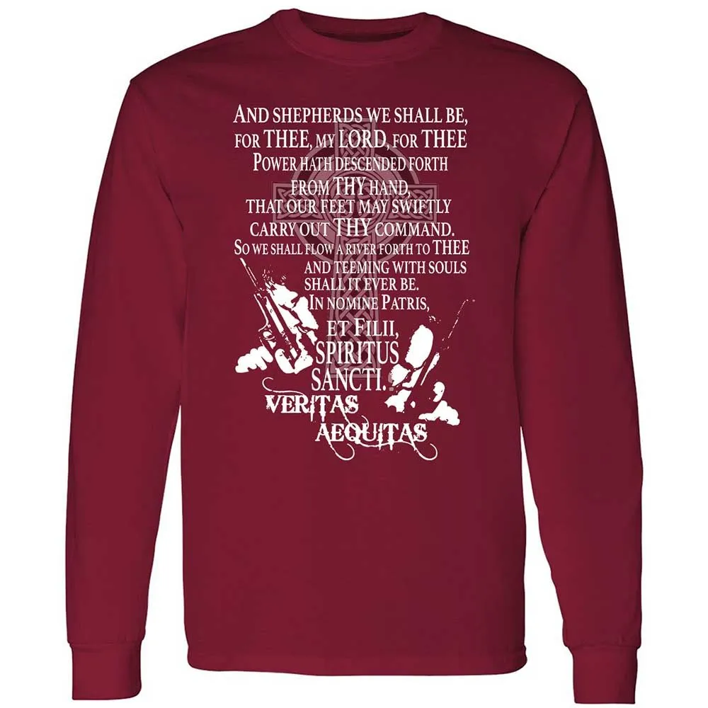 Long Sleeve T-Shirt - DWQAE7JU - Cardinal Red - 7